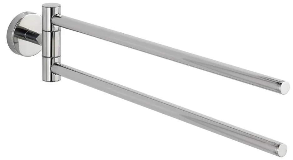 WENKO 20213100 - Suport pentru prosoape BOSIO SHINE 43x9 cm inox/argintiu