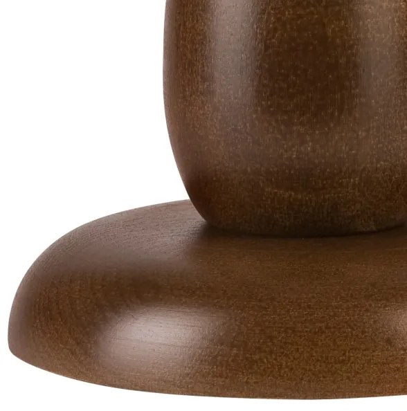 Lampă de masă PERA 1xE27/60W/230V maro închis/fag