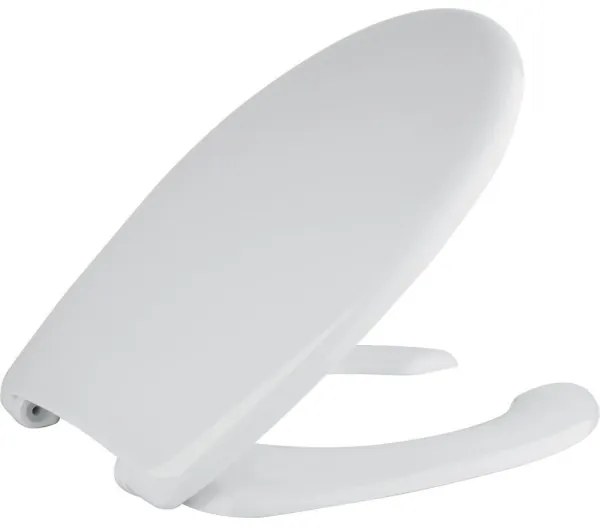 Sapho - Capac WC pentru persoane cu dizabilități alb/duroplast