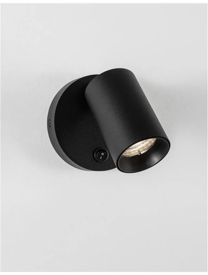 Aplica cu spot design modern NET negru