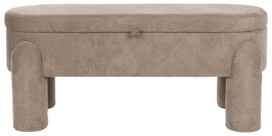 Bancă maro deschis Orly – White Label