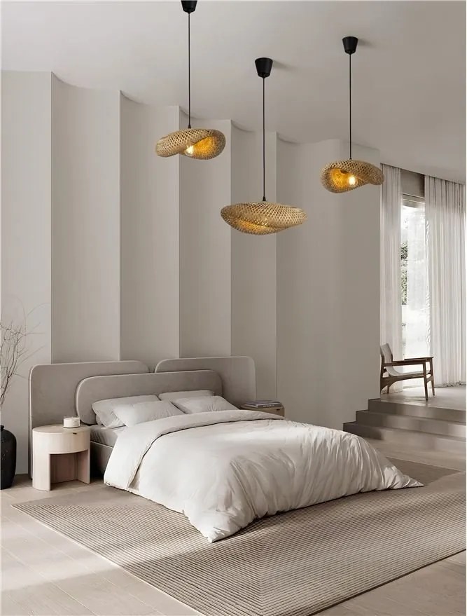 Lustra bambus design natural ADALINE NVL-9586537