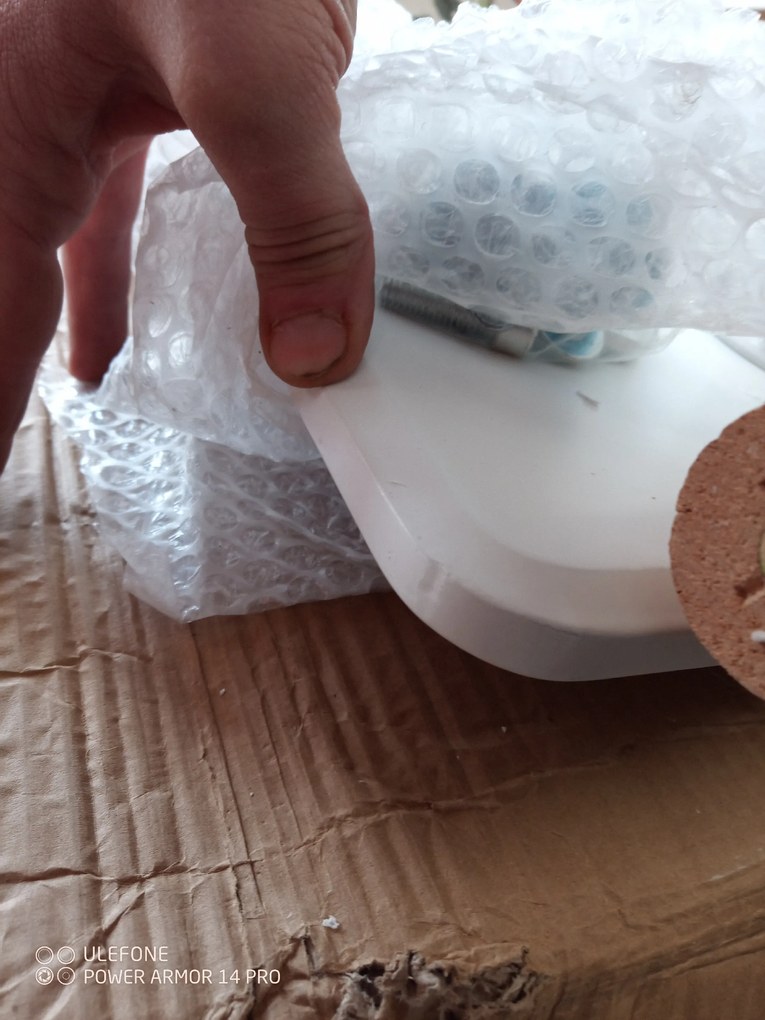 PROMOTIE Masa de dining alba BERGEN 140x80 cm II. calitate