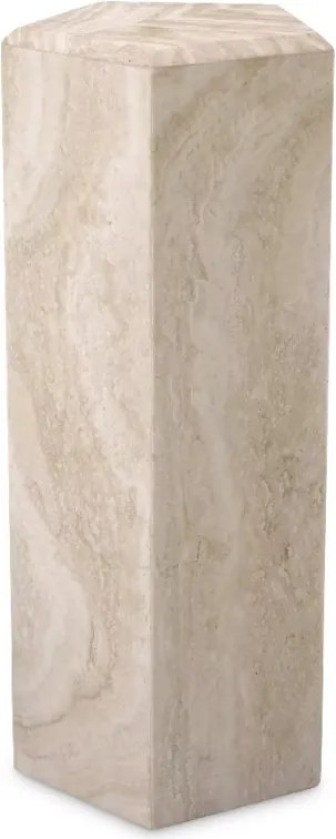 Coloana decorativa design LUX din travertin Cuneo S
