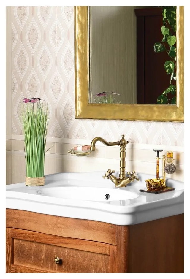 Baterie în culoarea bronzului pentru chiuvetă înaltă Antea – Sapho