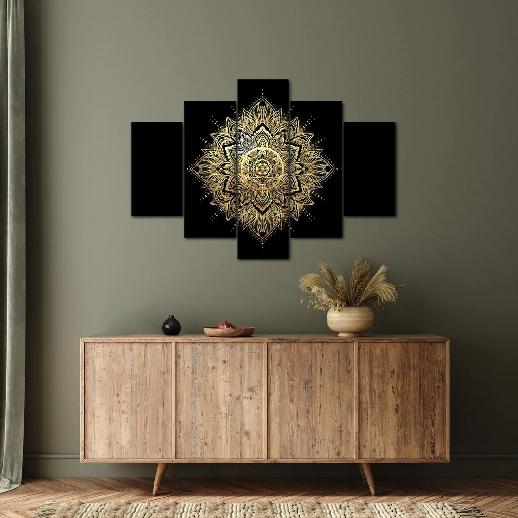 Tablou - Mandala bogăției (150x105 cm)