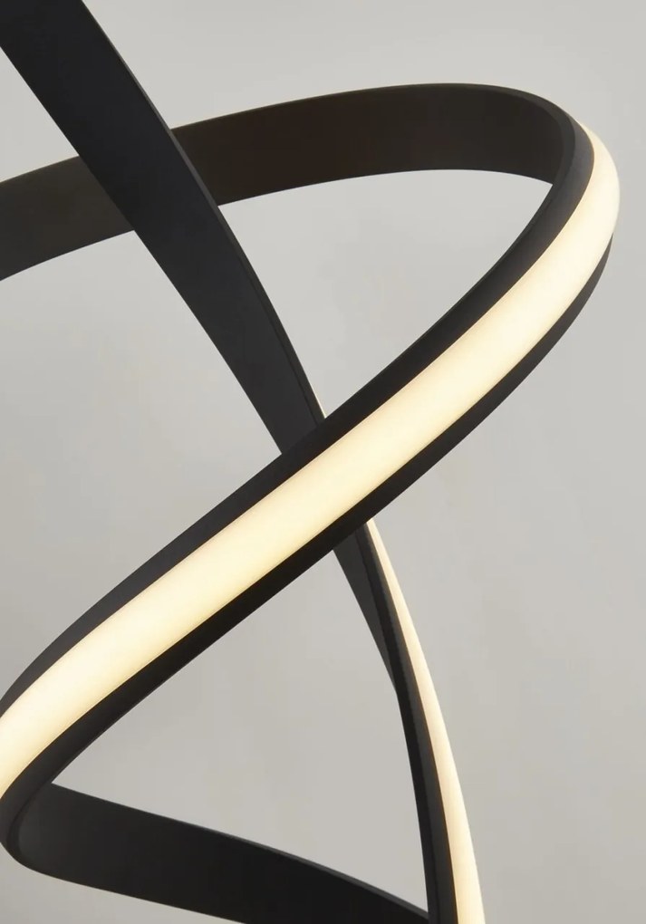 Lampa de podea LED design modern Belle negru