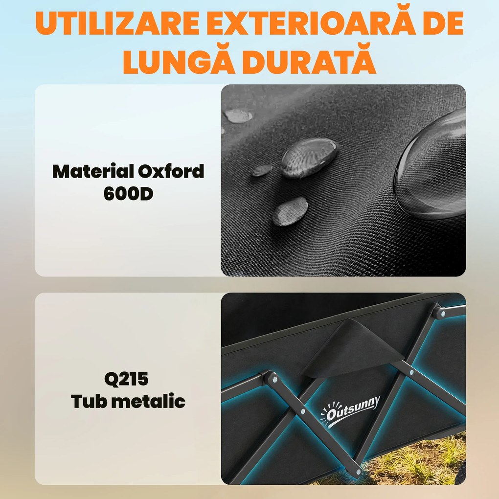 Outsunny cărucior multifuncțional | Aosom Romania