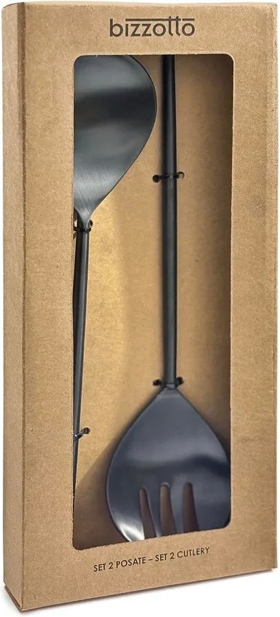 Tacâm pentru salată 2 buc. din oțel inoxidabil Bronte – Bizzotto