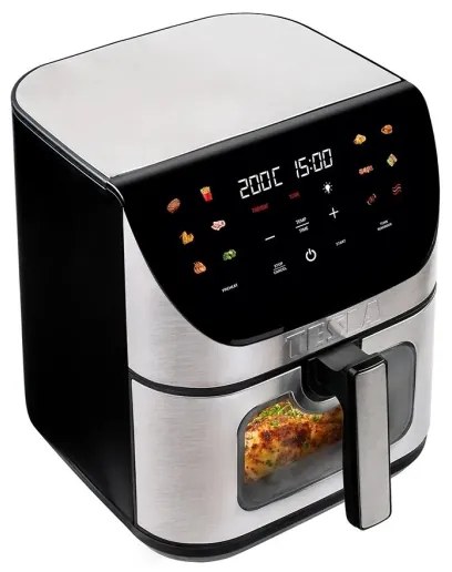 Friteuză cu aer cald inteligentă TESLA Electronics AirCook 9 l 1700W/230V Wi-Fi