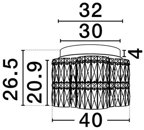 Lustra aplicata LED crom, cristale sticla NUVIA