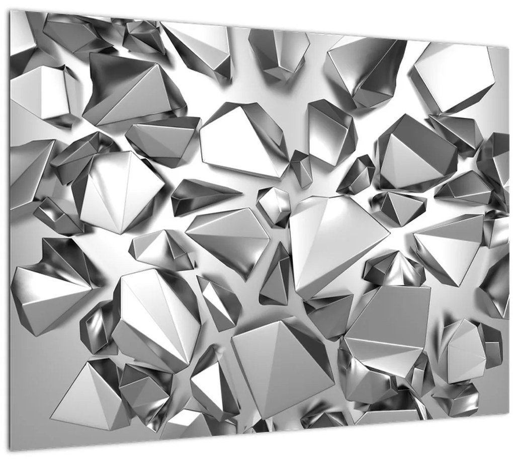 Tablou cu abstracție 3D (70x50 cm)