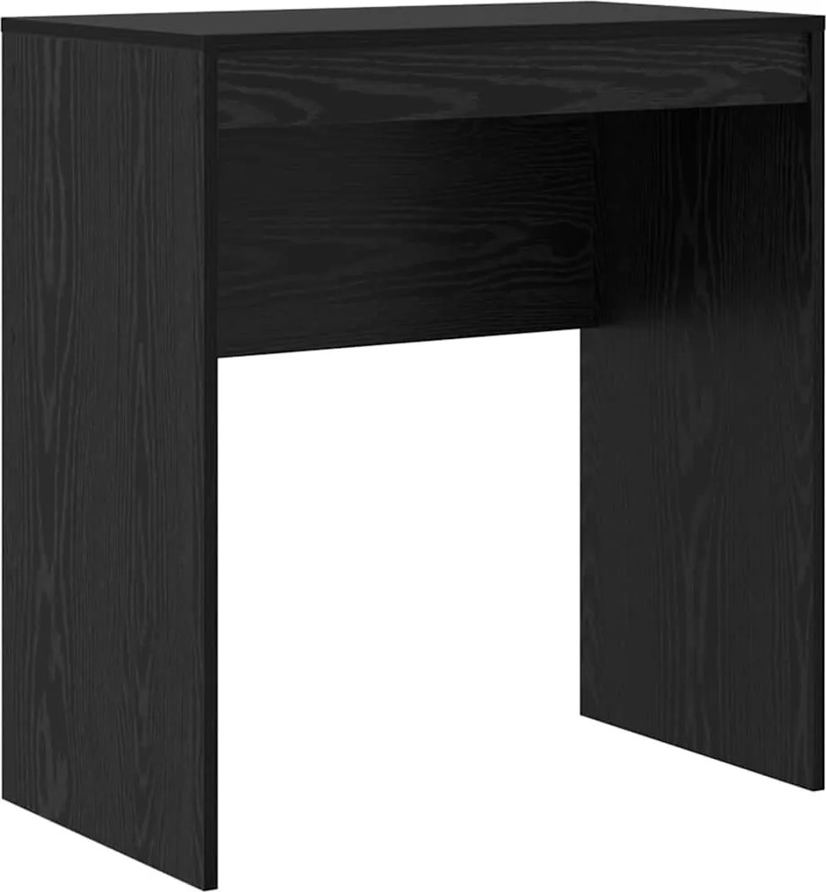 vidaXL Birou Stejar Negru 70 x 40 x 76 cm