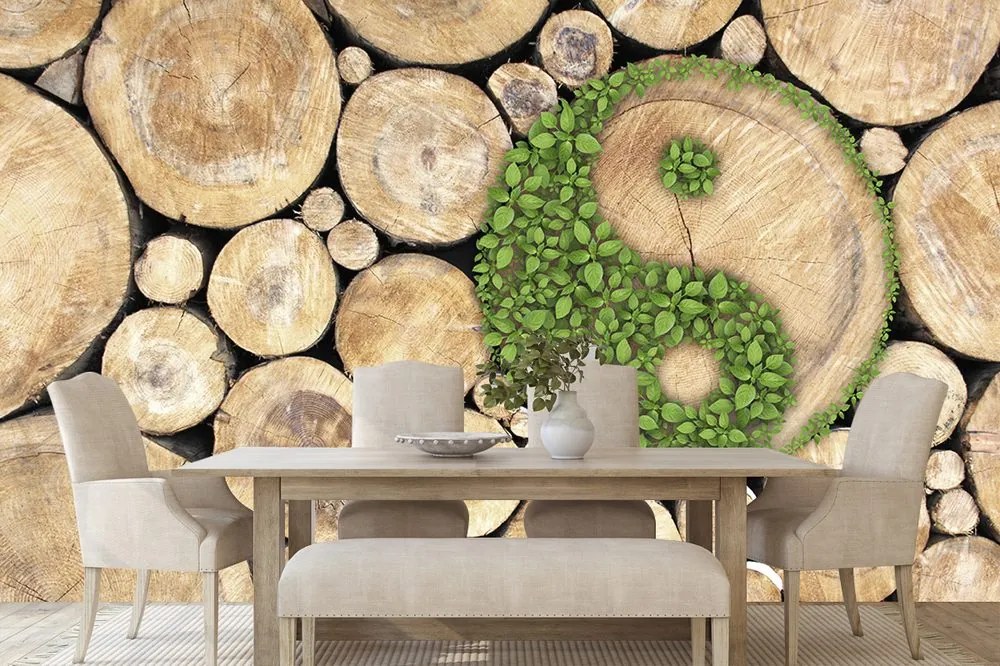 Fototapet Yin și Yang în design eco