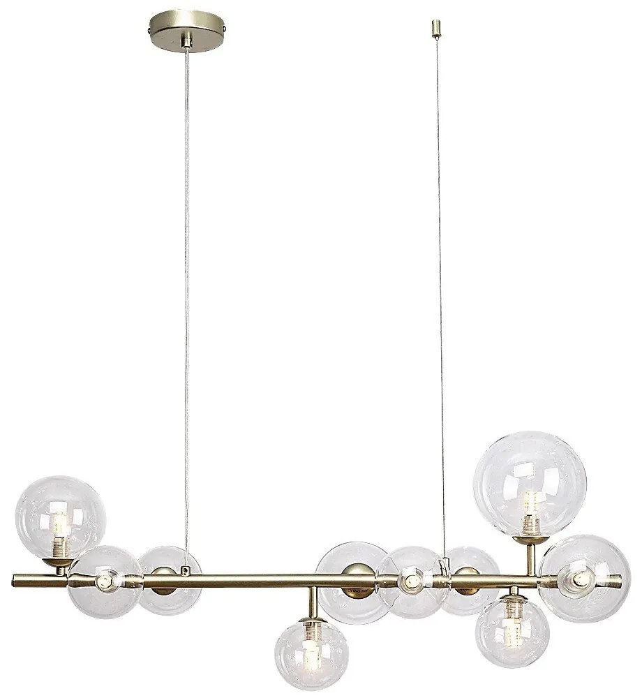 Lustra suspendata cu 10 surse de lumina Aslov