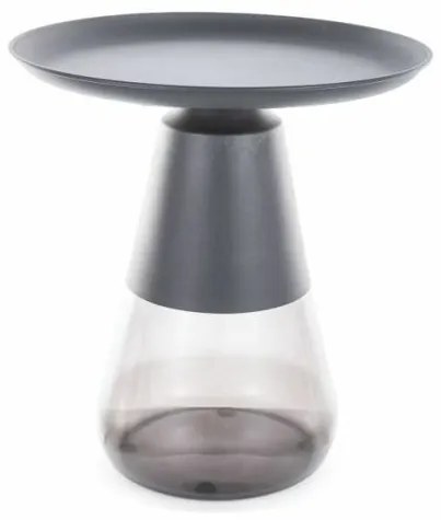 Masa de cafea Tiffany A negru/negru ø50/h52 cm