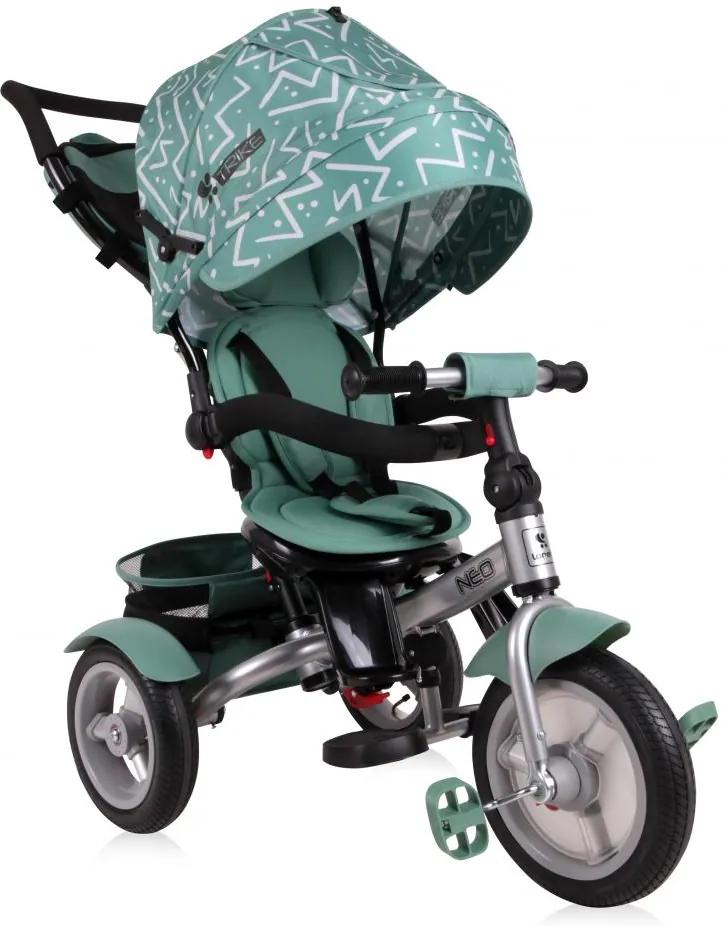 Tricicleta multifunctionala 4 in 1 Neo Air Green Lines