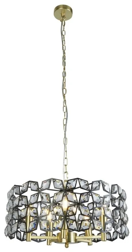 Lustra suspendata eleganta cu cristale Iris 5Lt