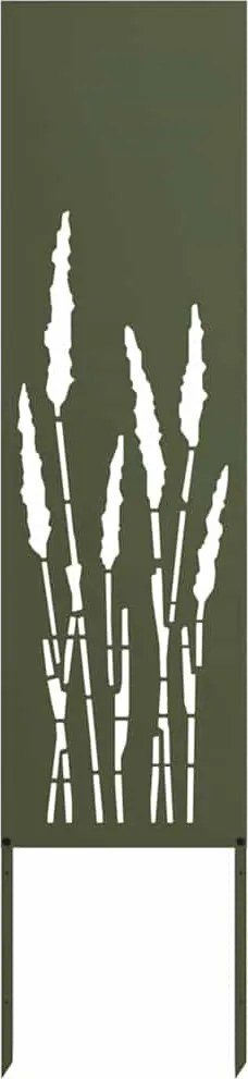 vidaXL Ecran de intimitate pentru grădină Olivengrønn 32 x 140 cm