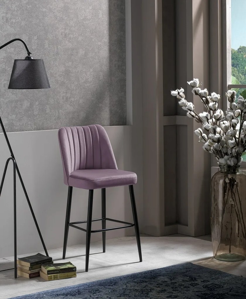 Set de scaune de bar Vento Lilac, 4 buc., 4 buc