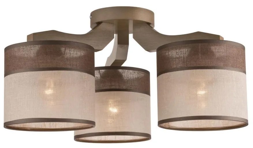 Lustr de plafon ANDREA 3xE27/60W/230V