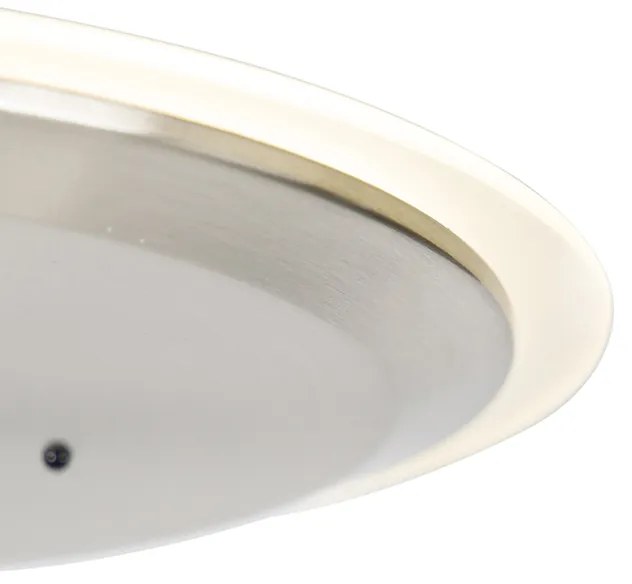 Lampă de podea modernă din oțel cu LED reglabil cu braț de citit - Strela