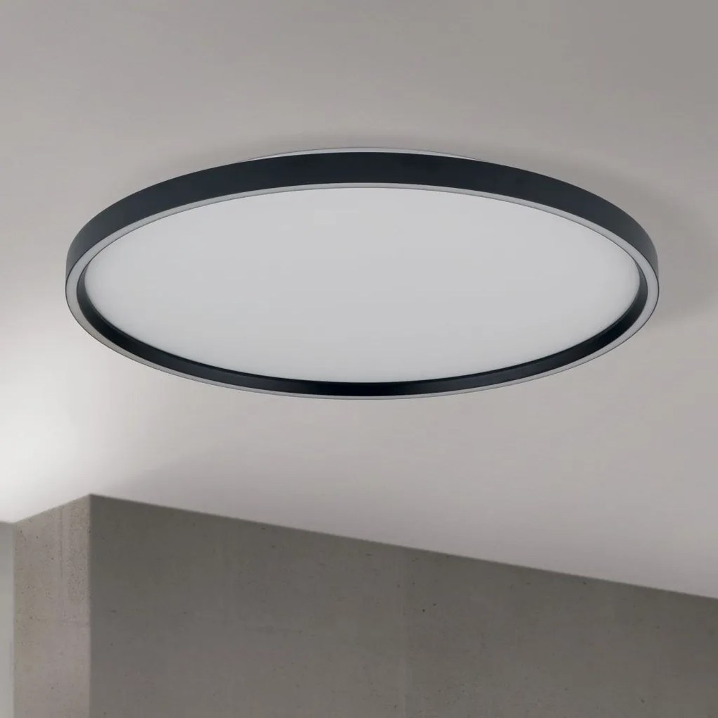 Plafoniera LED design circular MASCA D-60cm negru