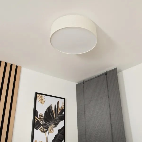 Plafonieră SIRJA, 2 x E27, 15 W, 230 V, Ø 45 cm, crem