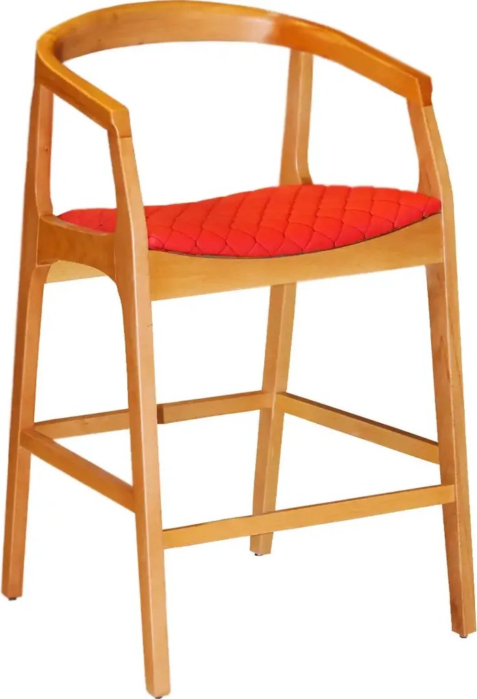 Scaun bar tapitat,fag,Seria Special AST-650,Homs,60016,rosu