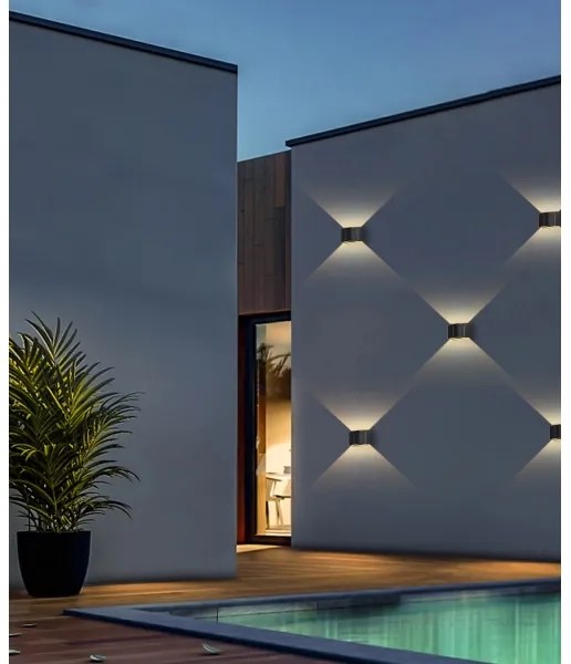 Immax 08489L - Lampă solară LED de perete cu senzor LED/2W/5V IP54