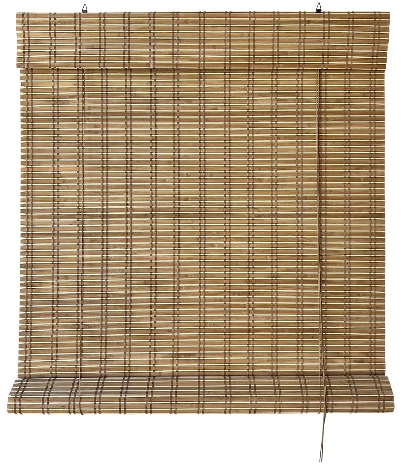 Jaluzea în culoare naturală din bambus 150x160 cm Lepus – Gardinia