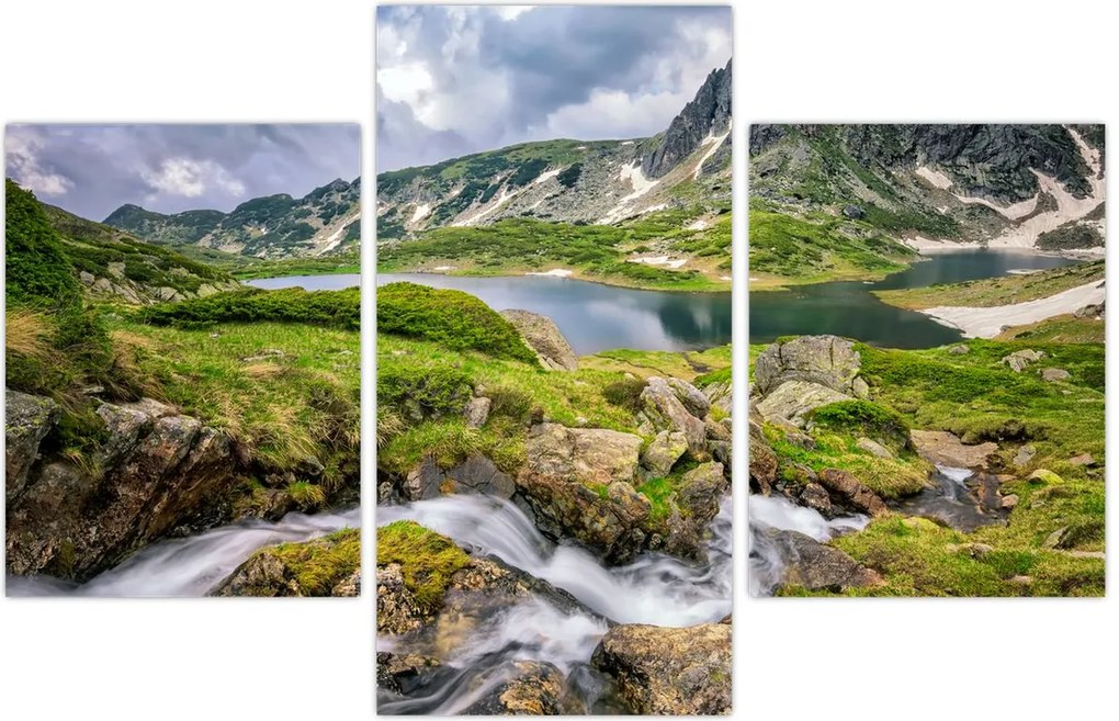 Tablou - Vedere la Muntele Rila (90x60 cm)