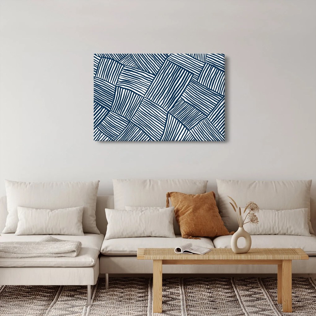 Tablou - linie 3D (90x60 cm)