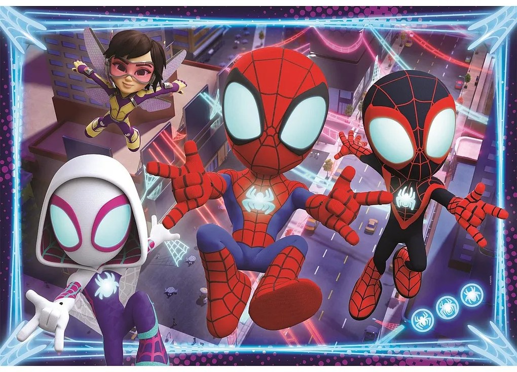 Omul Păianjen Spidey Puzzle maxi de 24 de piese Clementoni