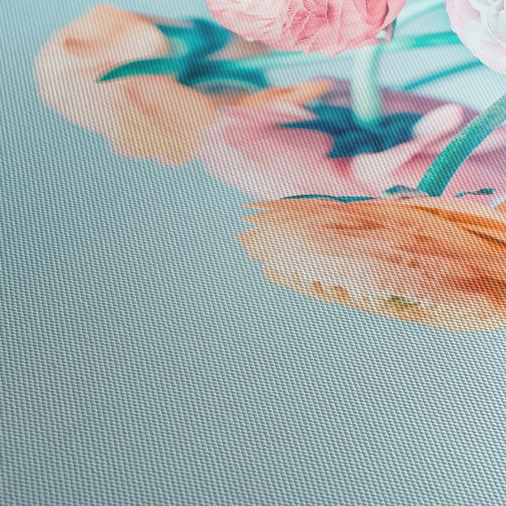 Tablou - Flori în vază (120x50 cm)
