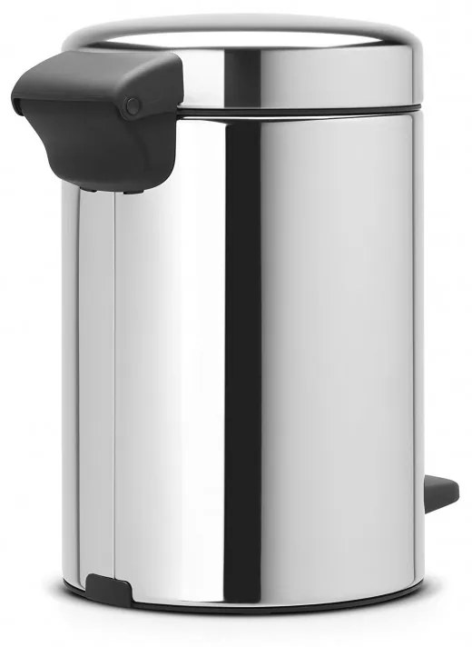 Cos de gunoi cu pedala Brabantia NewIcon 648997, 3 L, Inchidere lina, Baza antiderapanta, Inox