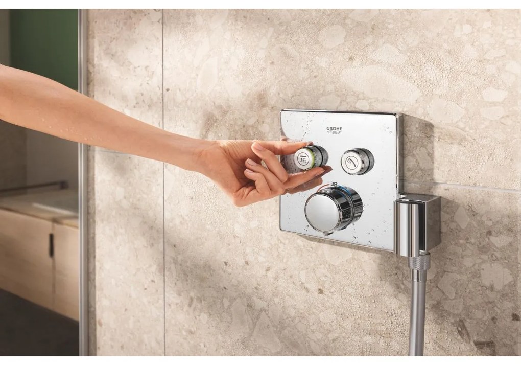 Grohe Precision Smartcontrol set de dus ascuns cu termostat da crom 34876000