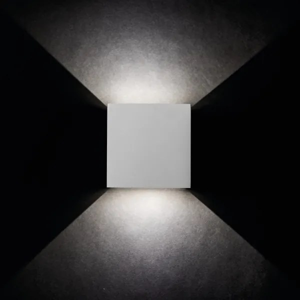 LED Aplică perete exterior REKA LED/7W/230V IP54 alb
