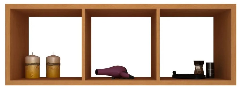 Etajera Lira, 3 Casete, 25mm, Stejar Natur, 113 x 40 x 30 cm