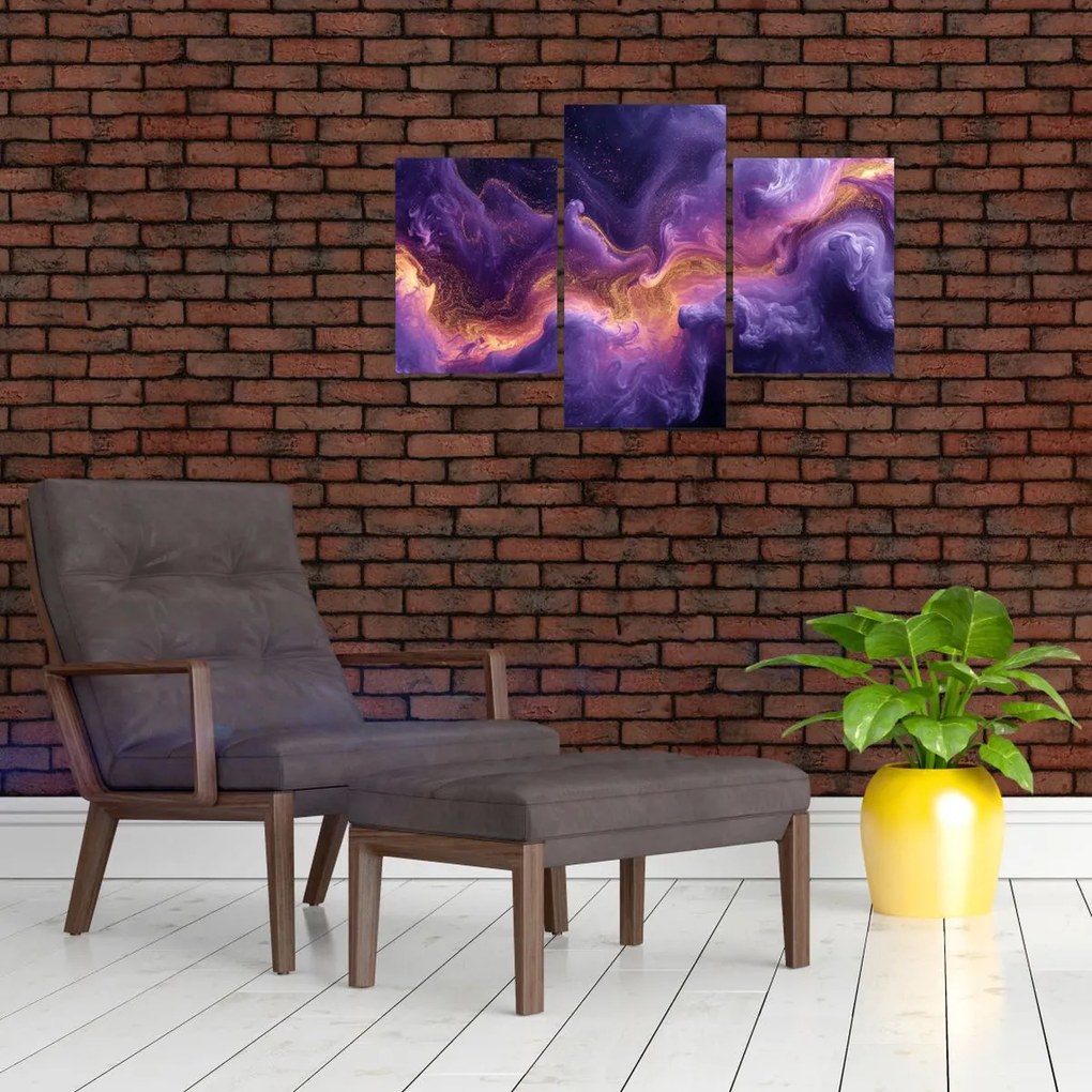 Tablou - Nebuloasa purpurie (90x60 cm)