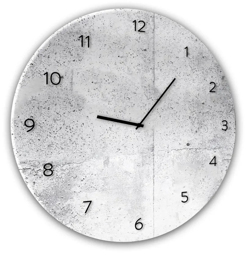 Ceas de perete Styler Glassclock Wall, ⌀ 30 cm