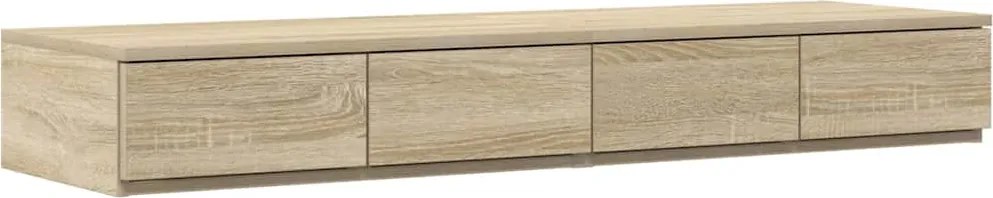 vidaXL Sertare pentru pat cu sertar Stejar Sonoma 120 x 36,5 x 16,5 cm