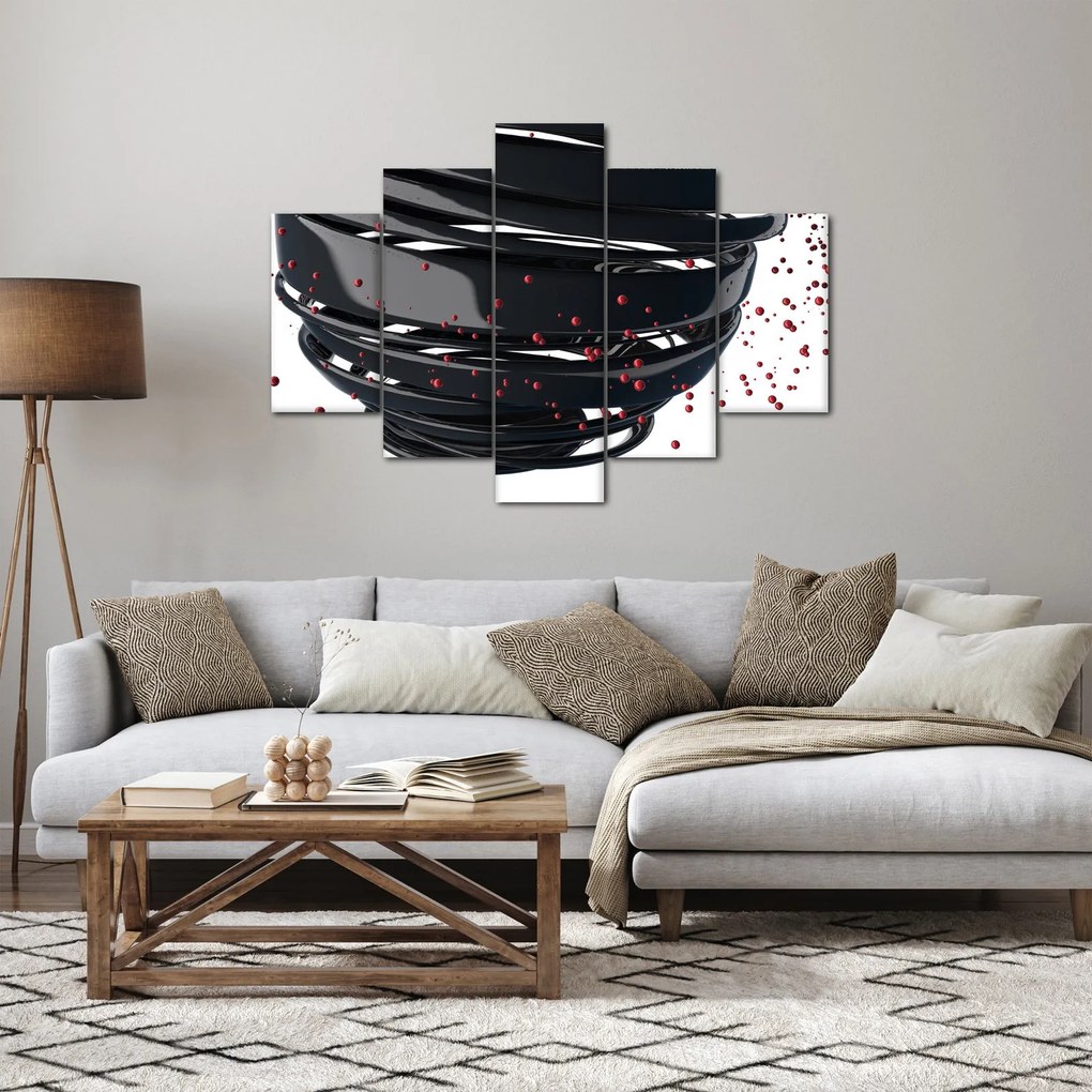 Tablou - Abstracției de glob pământen (150x105 cm)