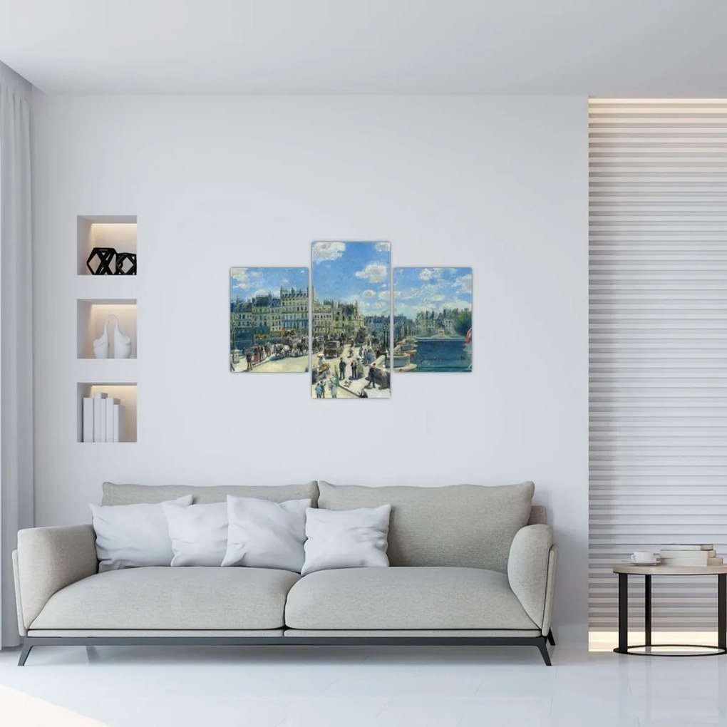 Tablou - Auguste Renoir, Pont Neuf, Paris, reproducere (90x60 cm)