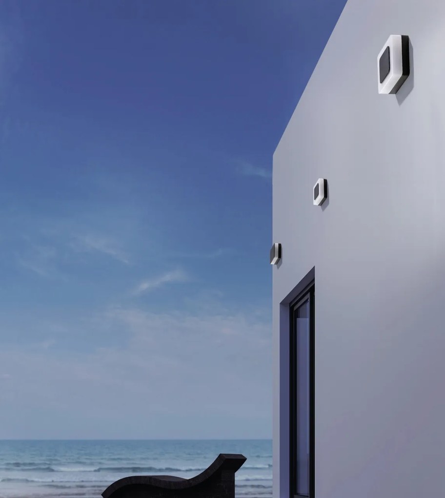 Aplica LED moderna de exterior ambientala IP54 ENOK SQUARE 4000K
