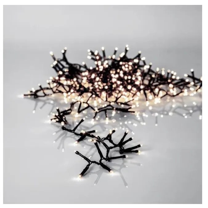 Eglo 410834 - Ghirlandă LED de exterior CRISPY ICE, 800 LED, 21 m, IP44, alb cald
