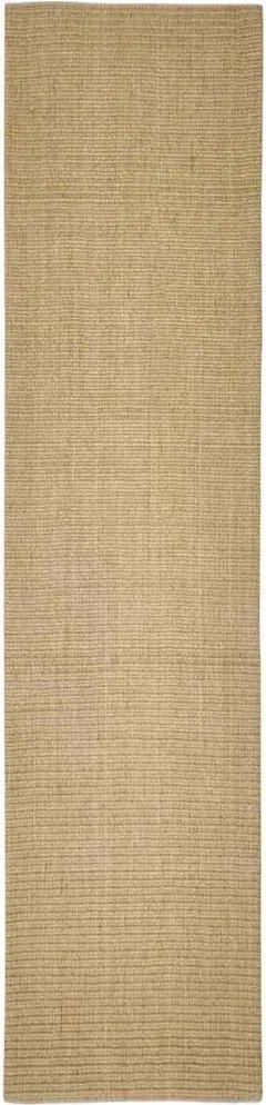 vidaXL Covor din sisal pentru stâlp de zgâriat, 80x350 cm