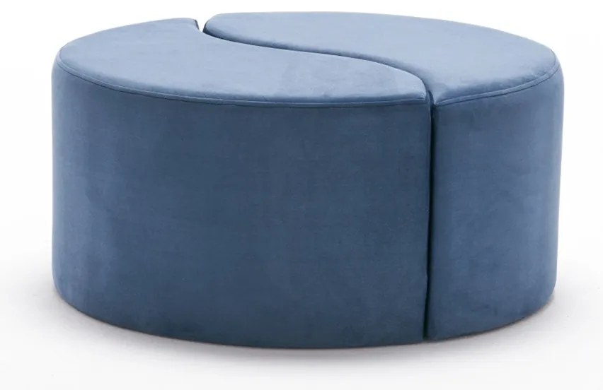 Taburet Alis Pouf albastru