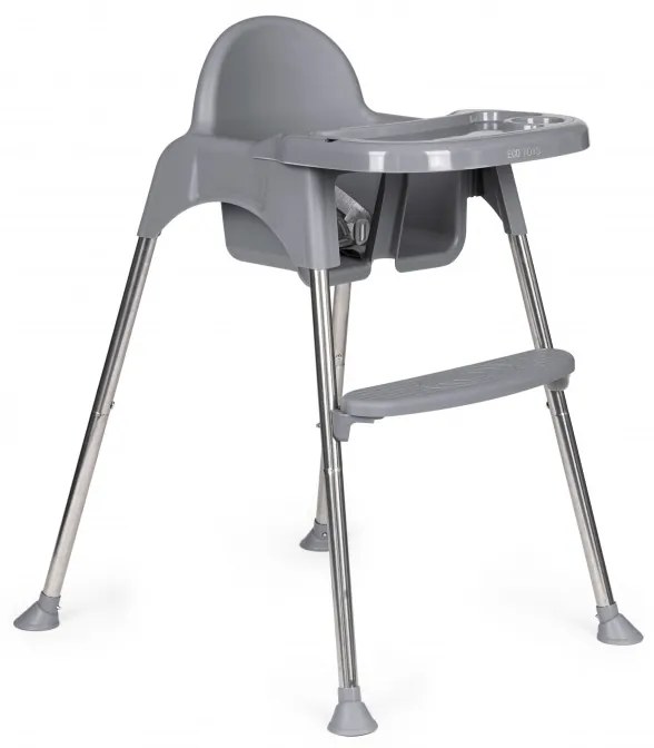 Scaun de masa 2 in 1 Ecotoys HC-135 - Gri - Resigilat