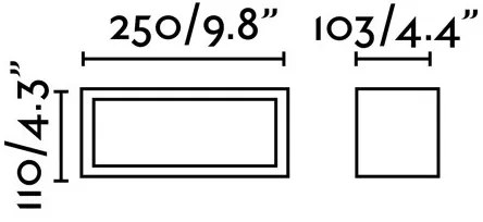 FARO 70573 - Aplică perete exterior TEJO 1xE27/20W/230V IP54